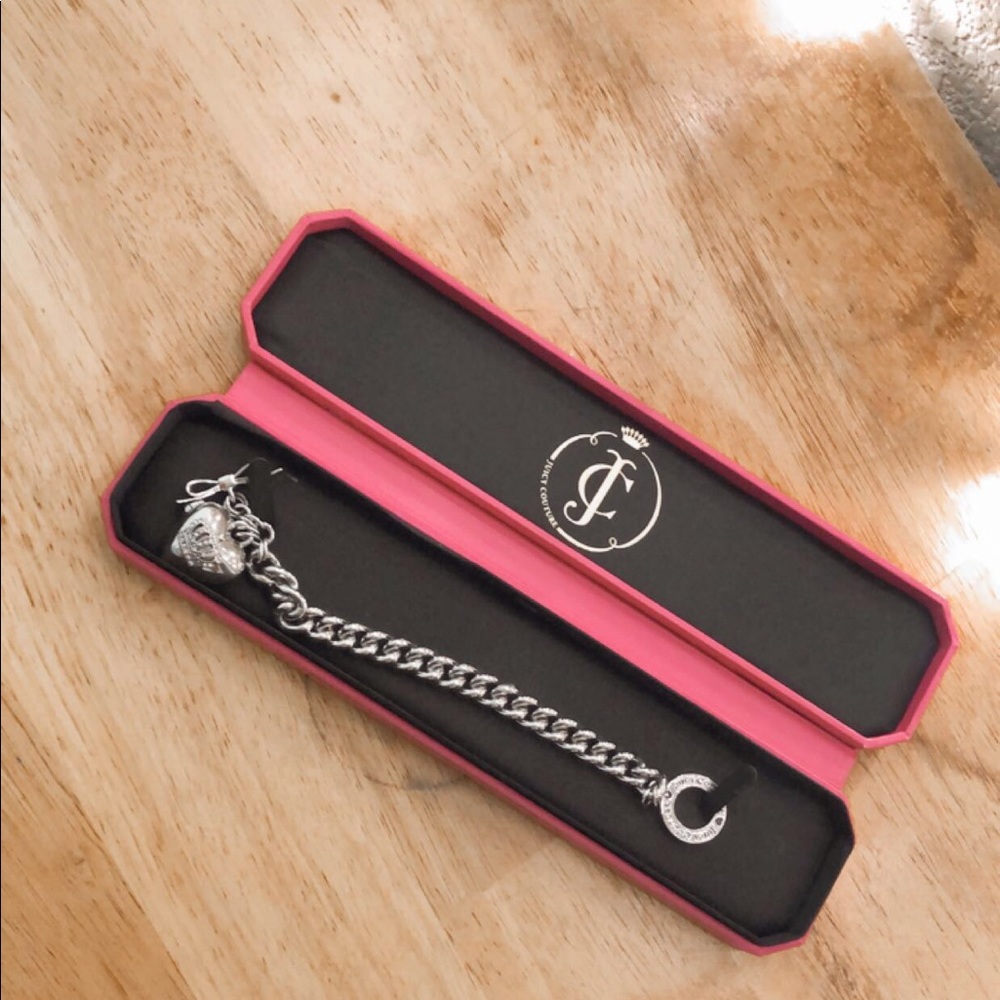 Juicy couture toggle heart crown bracelet